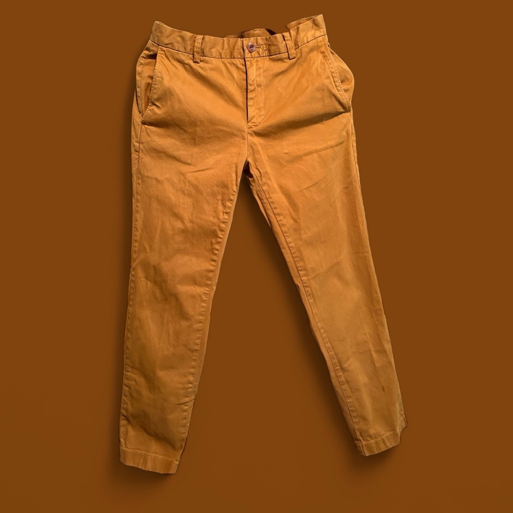 Brooks Brothers Red Fleece Tan Pants EUC